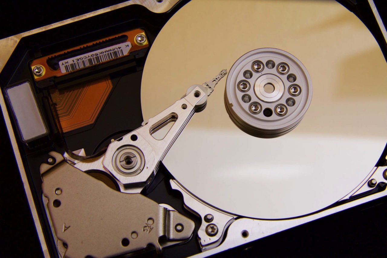 hard drive platter